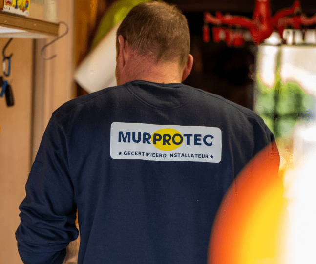 Een Murprotec Pro komt langs voor kelderdrainage bij een klant